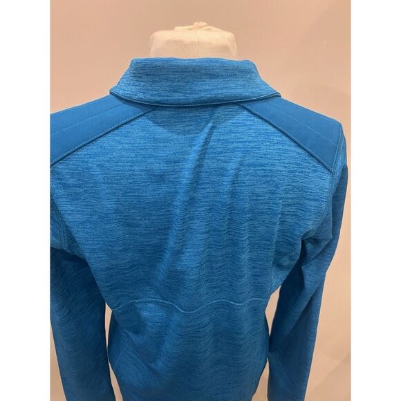 Columbia Blue Omni-Wick 1/2 Zip Pull Over Jacket Running Top Women's size Medium - Picture 6 of 8